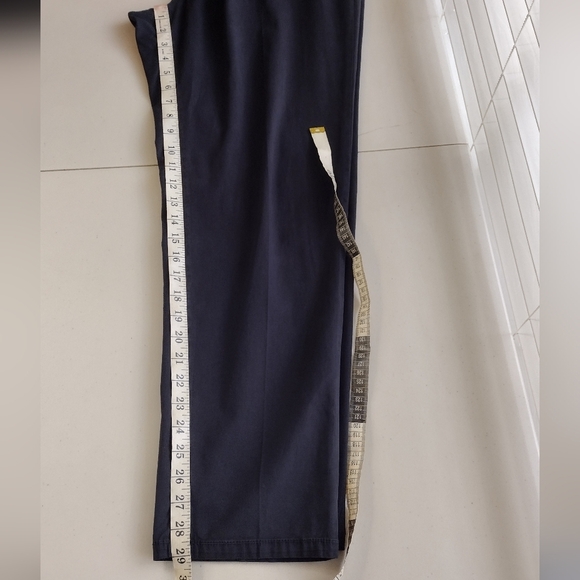 Everlane Men's Black Cotton Blend Flat Front Casual Chino Dress Pants Sz 38 - Picture 14 of 16